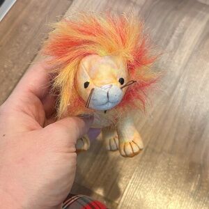 TY Teenie Beanie Babies Bushy the Lion McDonald's Toy